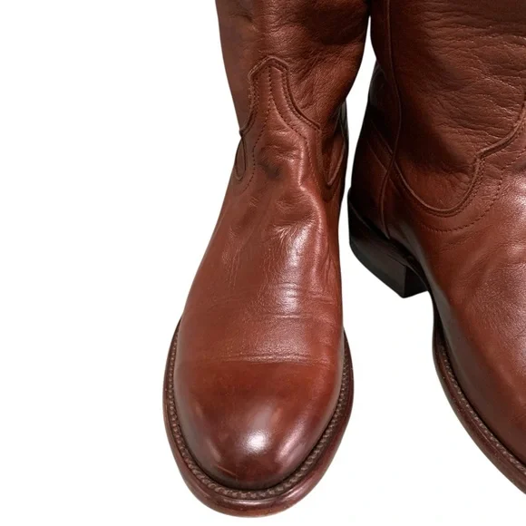 Tecovas The Harper Calf Skin Leather Boots- 8 EUC!! - Picture 3 of 12